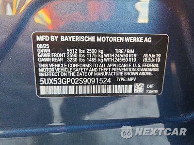 Zdjęcie 14 z 14 samochodu: 2025 BMW X3 30 XDRIVE VIN:5UX53GP02S9091524 - miniatura