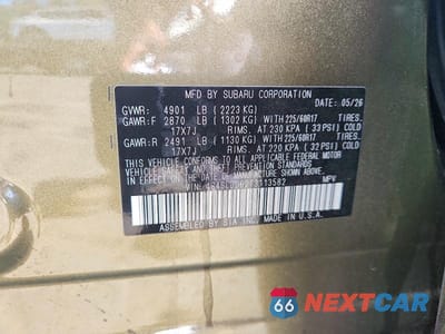 Zdjęcie 13 z 13 samochodu: 2026 SUBARU FORESTER PREMIUM VIN:4S4SLDD62T3113582 - miniatura