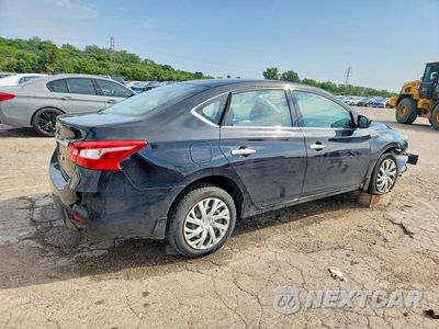 Trzecie zdjęcie samochodu z tyłu: 2016 NISSAN SENTRA S VIN:3N1AB7AP7GY303346 - miniatura