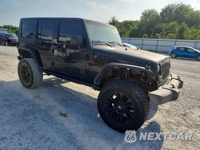Czwarte zdjęcie samochodu z boku: 2008 JEEP WRANGLER UNLIMITED RUBICON VIN:1J4GA69108L613895 - miniatura