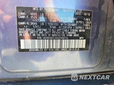 Zdjęcie 13 z 13 samochodu: 2016 SUBARU OUTBACK 2.5I PREMIUM VIN:4S4BSBCC6G3248715 - miniatura