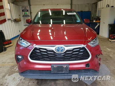 Piąte zdjęcie samochodu w środku: 2020 TOYOTA HIGHLANDER HYBRID LE VIN:5TDBBRCH5LS005298 - miniatura