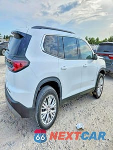 Trzecie zdjęcie samochodu z tyłu: 2024 GMC ACADIA UPLEVEL VIN:1GKENKKS0RJ170033 - miniatura