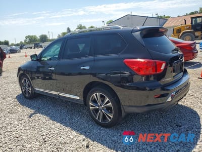 Drugie zdjęcie samochodu z przodu: 2017 NISSAN PATHFINDER PLATINUM VIN:5N1DR2MM4HC620338 - miniatura