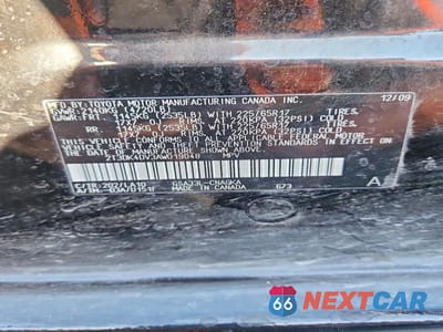 Zdjęcie 12 z 12 samochodu: 2010 TOYOTA RAV4 LIMITED VIN:2T3DK4DV3AW019048 - miniatura
