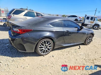 Trzecie zdjęcie samochodu z tyłu: 2018 LEXUS RC 350 VIN:JTHHZ5BC9J5018318 - miniatura
