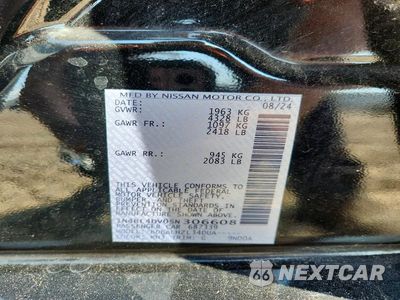 Zdjęcie 12 z 12 samochodu: 2025 NISSAN ALTIMA SV VIN:1N4BL4DV0SN306608 - miniatura
