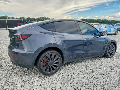 Trzecie zdjęcie samochodu z tyłu: 2022 TESLA MODEL Y VIN:7SAYGDEF4NF521611 - miniatura