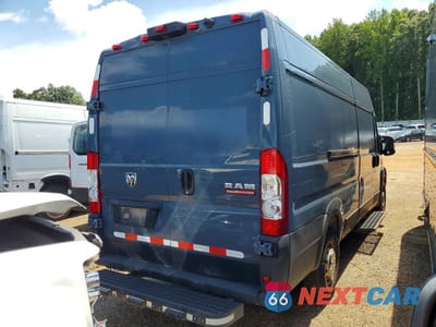 Trzecie zdjęcie samochodu z tyłu: 2021 RAM PROMASTER 3500 DELIVERY VAN VIN:3C6MRVJG9ME549460 - miniatura