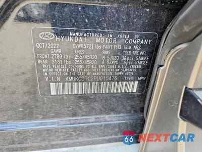 Zdjęcie 13 z 13 samochodu: 2023 GENESIS GV60 ADVANCED VIN:KMUKCDTC2PU010476 - miniatura