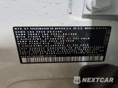 Zdjęcie 14 z 14 samochodu: 2024 VOLKSWAGEN TAOS SE VIN:3VVVX7B24RM121313 - miniatura
