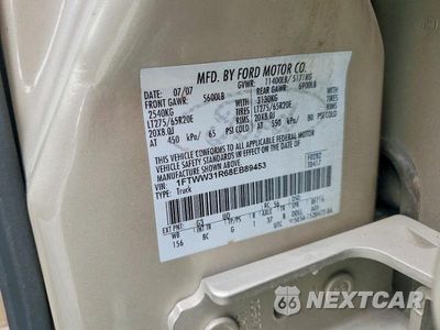Zdjęcie 13 z 13 samochodu: 2008 FORD F350 SRW SUPER DUTY VIN:1FTWW31R68EB89453 - miniatura