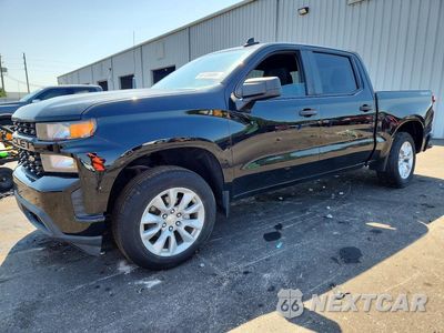 2021 CHEVROLET SILVERADO K1500 CUSTOM 3GCPYBEK8MG264372 - główne zdjęcie licytacji z USA - miniatura