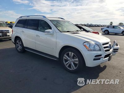 Czwarte zdjęcie samochodu z boku: 2012 MERCEDES-BENZ GL 450 4MATIC VIN:4JGBF7BE9CA771589 - miniatura