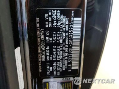 Zdjęcie 13 z 13 samochodu: 2016 HYUNDAI SANTA FE SPORT 2.4L VIN:5XYZU3LB3GG325935 - miniatura