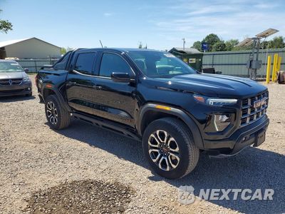 Czwarte zdjęcie samochodu z boku: 2025 GMC CANYON AT4 VIN:1GTP2DEK9S1228893 - miniatura