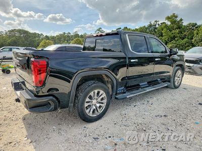 Trzecie zdjęcie samochodu z tyłu: 2021 GMC SIERRA K1500 DENALI VIN:3GTU9FEDXMG207812 - miniatura