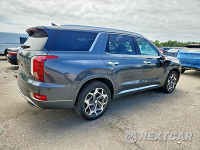 Trzecie zdjęcie samochodu z tyłu: 2022 HYUNDAI PALISADE CALLIGRAPHY VIN:KM8R7DHE4NU362323 - miniatura