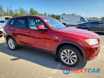 Czwarte zdjęcie samochodu z boku: 2014 BMW X3 XDRIVE28I VIN:5UXWX9C57F0D27263 - miniatura