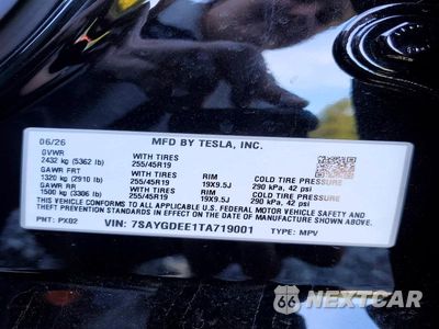 Zdjęcie 13 z 13 samochodu: 2026 TESLA MODEL Y VIN:7SAYGDEE1TA719001 - miniatura