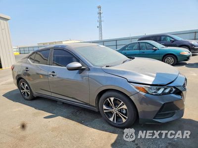 Czwarte zdjęcie samochodu z boku: 2021 NISSAN SENTRA SV VIN:3N1AB8CV7MY258048 - miniatura