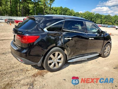 Trzecie zdjęcie samochodu z tyłu: 2014 ACURA MDX ADVANCE VIN:5FRYD4H83EB002647 - miniatura