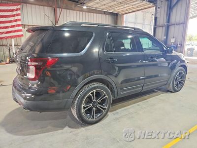 Trzecie zdjęcie samochodu z tyłu: 2015 FORD EXPLORER SPORT VIN:1FM5K8GT5FGA92894 - miniatura