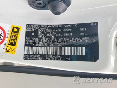 Zdjęcie 13 z 13 samochodu: 2019 TOYOTA HIGHLANDER LE VIN:5TDBZRFH4KS922819 - miniatura