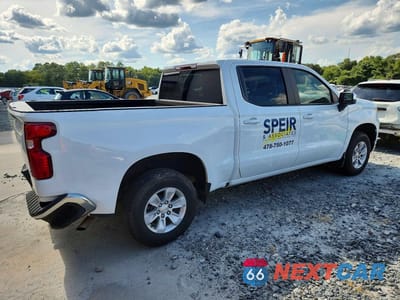 Trzecie zdjęcie samochodu z tyłu: 2025 CHEVROLET SILVERADO C1500 LT VIN:2GCPACEDXS1106763 - miniatura