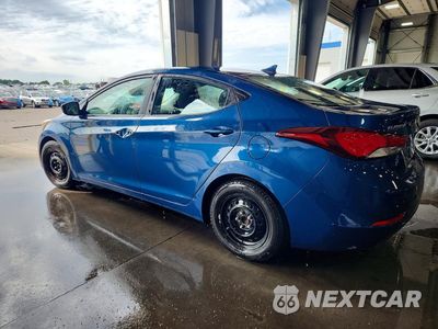 Drugie zdjęcie samochodu z przodu: 2014 HYUNDAI ELANTRA SE VIN:KMHDH4AE1EU052552 - miniatura