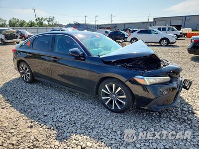 Czwarte zdjęcie samochodu z boku: 2022 HONDA CIVIC EX VIN:JHMFE1F72NX002304 - miniatura