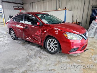 Czwarte zdjęcie samochodu z boku: 2019 NISSAN SENTRA SV VIN:3N1AB7AP3KY395130 - miniatura