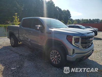 Czwarte zdjęcie samochodu z boku: 2023 GMC SIERRA K1500 AT4 VIN:3GTUUEE80PG237059 - miniatura