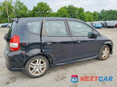 Trzecie zdjęcie samochodu z tyłu: 2007 HONDA FIT S VIN:JHMGD37647S054896 - miniatura