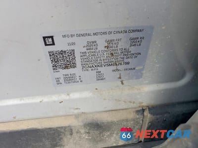 Zdjęcie 13 z 13 samochodu: 2021 CHEVROLET EQUINOX LT VIN:2GNAXKEV5M6126259 - miniatura