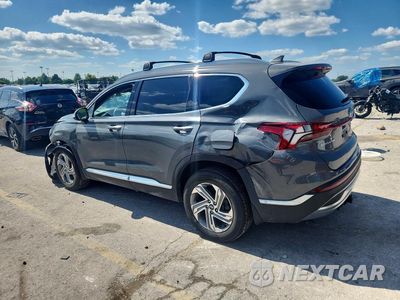 Drugie zdjęcie samochodu z przodu: 2022 HYUNDAI SANTA FE SEL VIN:5NMS3DAJ8NH380517 - miniatura