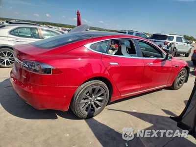 Trzecie zdjęcie samochodu z tyłu: 2018 TESLA MODEL S VIN:5YJSA1E29JF244433 - miniatura