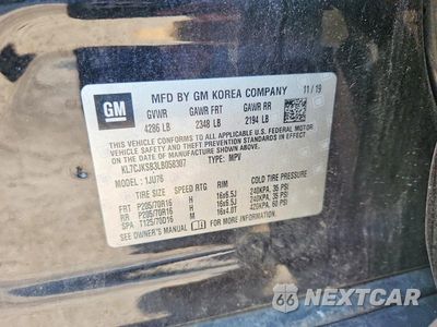 Zdjęcie 12 z 12 samochodu: 2020 CHEVROLET TRAX LS VIN:KL7CJKSB3LB058307 - miniatura
