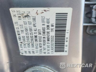 Zdjęcie 14 z 14 samochodu: 2007 HONDA CR-V EX VIN:JHLRE38527C053532 - miniatura