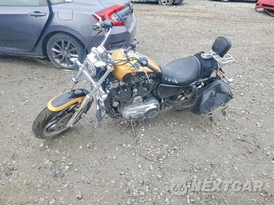 Trzecie zdjęcie samochodu z tyłu: 2017 HARLEY-DAVIDSON XL1200 T VIN:1HD1LL313HC400483 - miniatura
