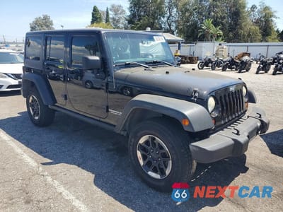 Czwarte zdjęcie samochodu z boku: 2012 JEEP WRANGLER UNLIMITED SPORT VIN:1C4BJWDG6CL274256 - miniatura