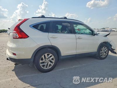 Trzecie zdjęcie samochodu z tyłu: 2015 HONDA CR-V EX VIN:5J6RM3H51FL019445 - miniatura