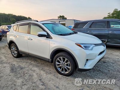 Czwarte zdjęcie samochodu z boku: 2017 TOYOTA RAV4 HV LIMITED VIN:JTMDJREV6HD080223 - miniatura