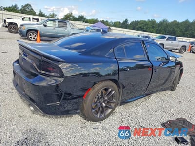 Trzecie zdjęcie samochodu z tyłu: 2023 DODGE CHARGER SCAT PACK VIN:2C3CDXGJ6PH687410 - miniatura