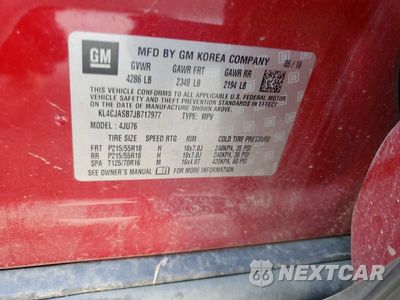 Zdjęcie 13 z 13 samochodu: 2018 BUICK ENCORE PREFERRED VIN:KL4CJASB7JB717977 - miniatura