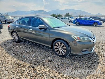 Czwarte zdjęcie samochodu z boku: 2014 HONDA ACCORD EX VIN:1HGCR2F77EA104961 - miniatura