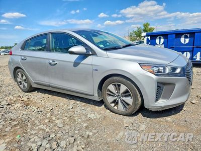 Czwarte zdjęcie samochodu z boku: 2019 HYUNDAI IONIQ LIMITED VIN:KMHC75LD2KU174387 - miniatura