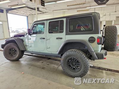 Drugie zdjęcie samochodu z przodu: 2023 JEEP WRANGLER RUBICON VIN:1C4JJXFM5PW583015 - miniatura