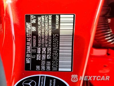 Zdjęcie 12 z 12 samochodu: 2018 MERCEDES-BENZ CLA 250 4MATIC VIN:WDDSJ4GB4JN553975 - miniatura