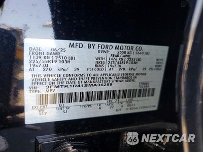 Zdjęcie 12 z 12 samochodu: 2025 FORD MUSTANG MACH-E SELECT VIN:3FMTK1R41SMA36259 - miniatura